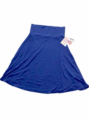 NEW LuLaRoe Blue/Purple Skirt, Size M